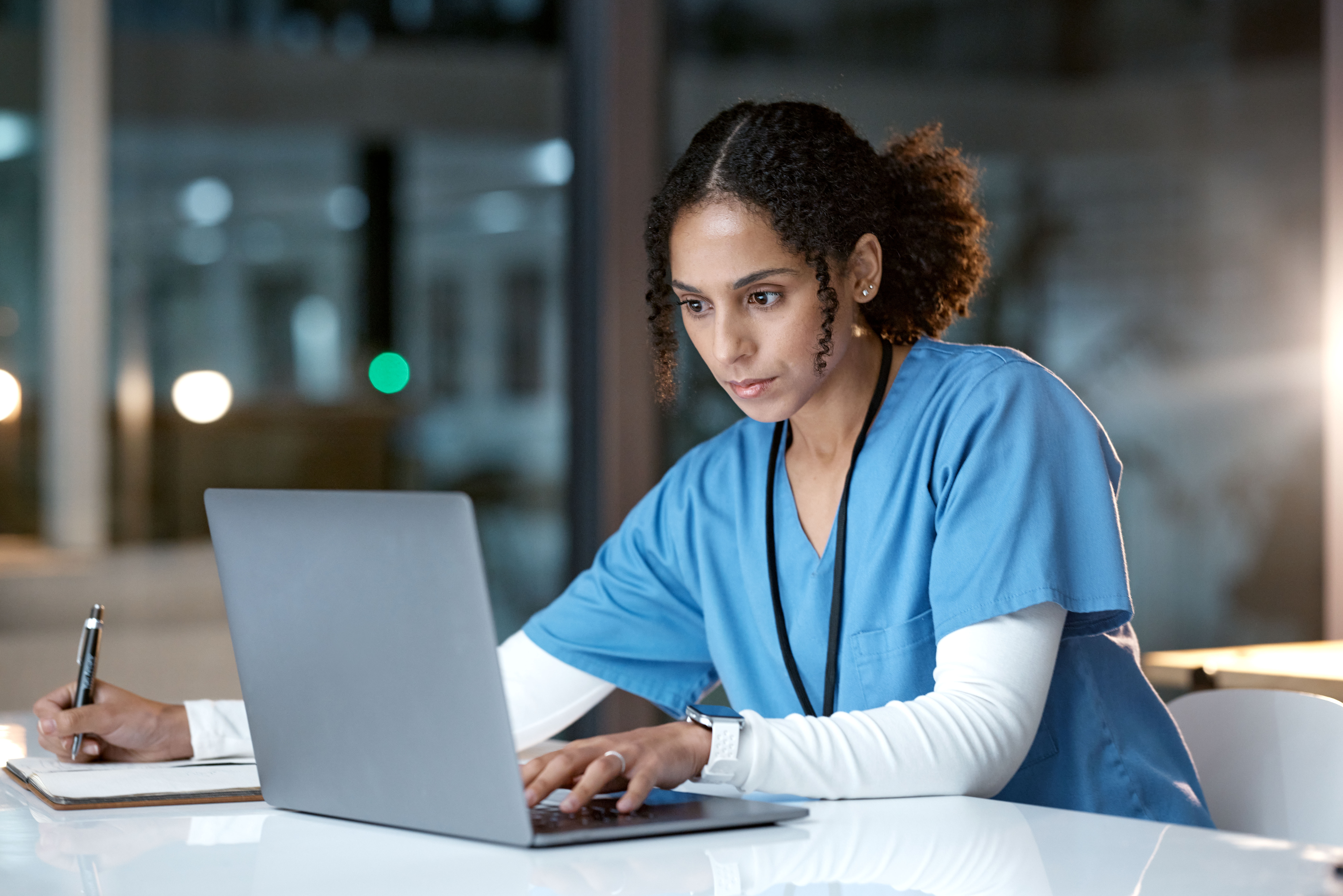 healthcare worker continued learning
