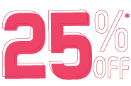 25% OFF