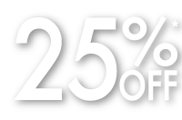 25% OFF